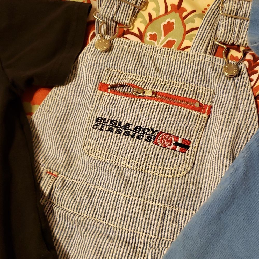 3t  jacket overalls  sweat shirt 5 pc total - Picture 3 of 7